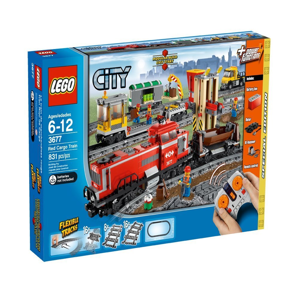 LEGO レゴ 3677 レッドカーゴトレイン-
